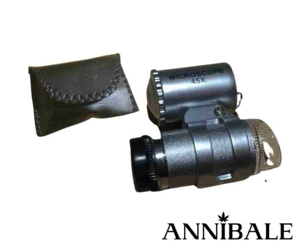 microscopio 45x tascabile cannabis