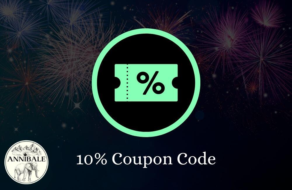 Promo Coupon 10% Annibale Seedshop